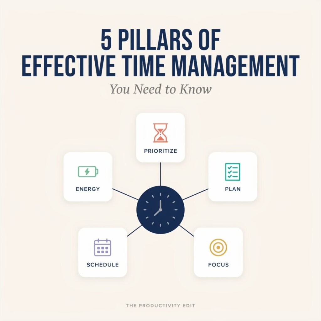 5 Pillars of Effective Time Management You Need to Know