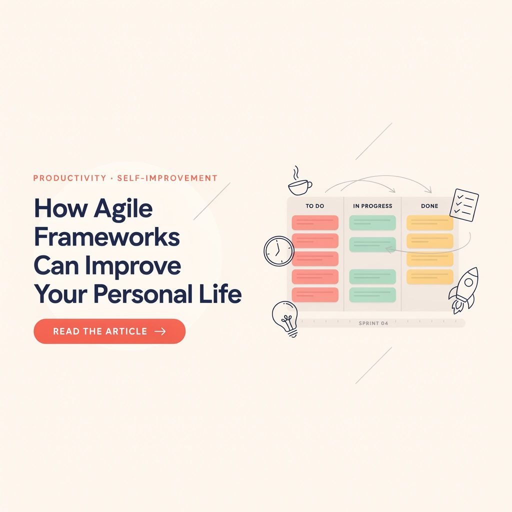 How Agile Frameworks Can Improve Your Personal Life
